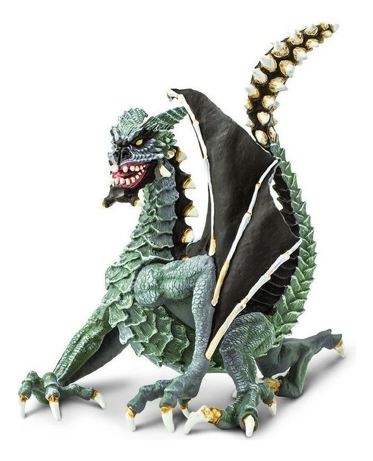 Safari Dragon Siniestro Juguete Niños Mitologia Figura Trex