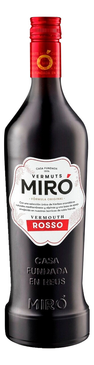 Vermuth Rosso Miro Apeitivo Botella 1l Aperitivos Calidad Tx