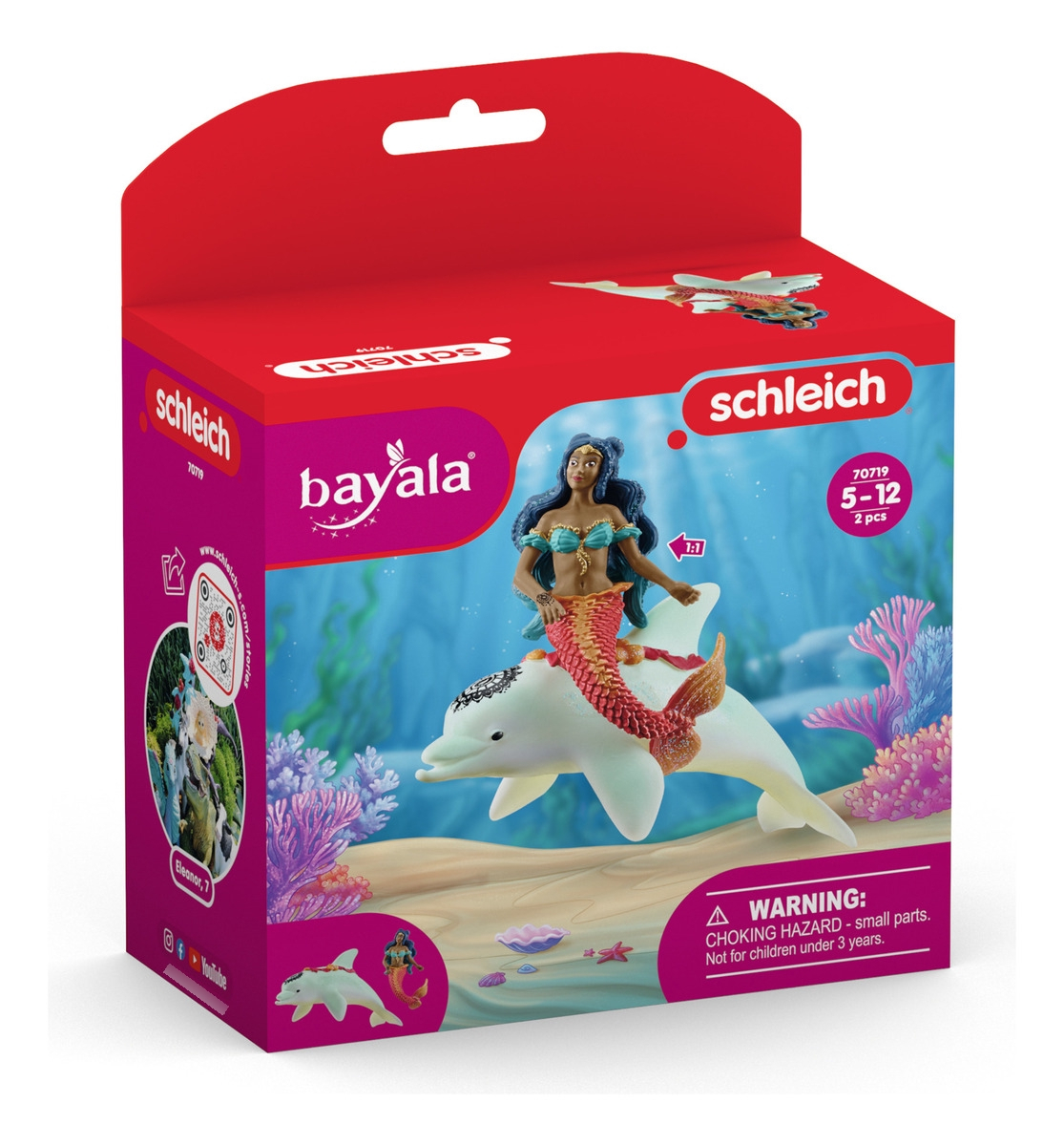 Figura Isabelle En Delfín Schleich Bayala Juguete Trex