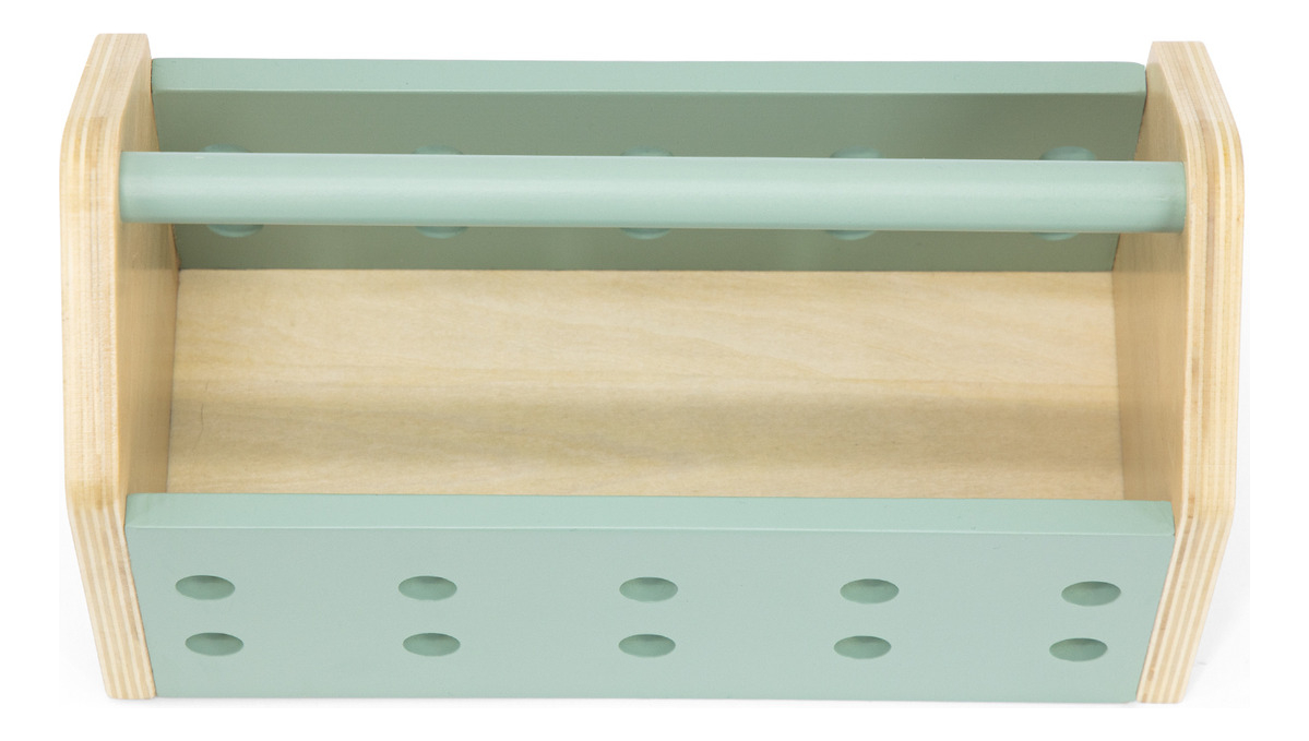 Caja Herramientas Madera Trixie Niños Calidad Diversion Trex