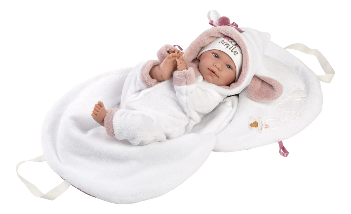 Bebe Reborn Lloron Recien Nacido + Accesorios Llorens Trex