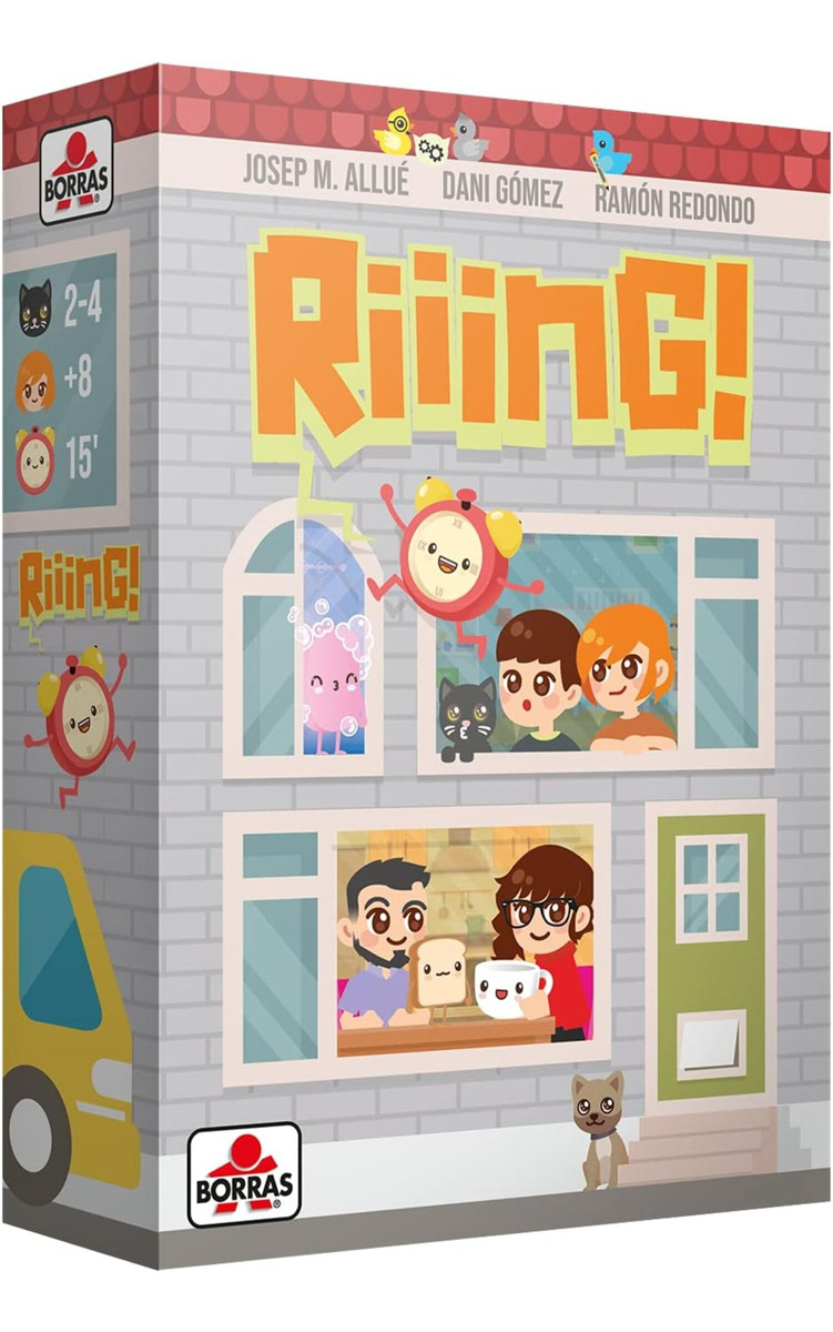Juego Mesa Riing! Cartas Educa 96 Cartas Infantil +8 Trex