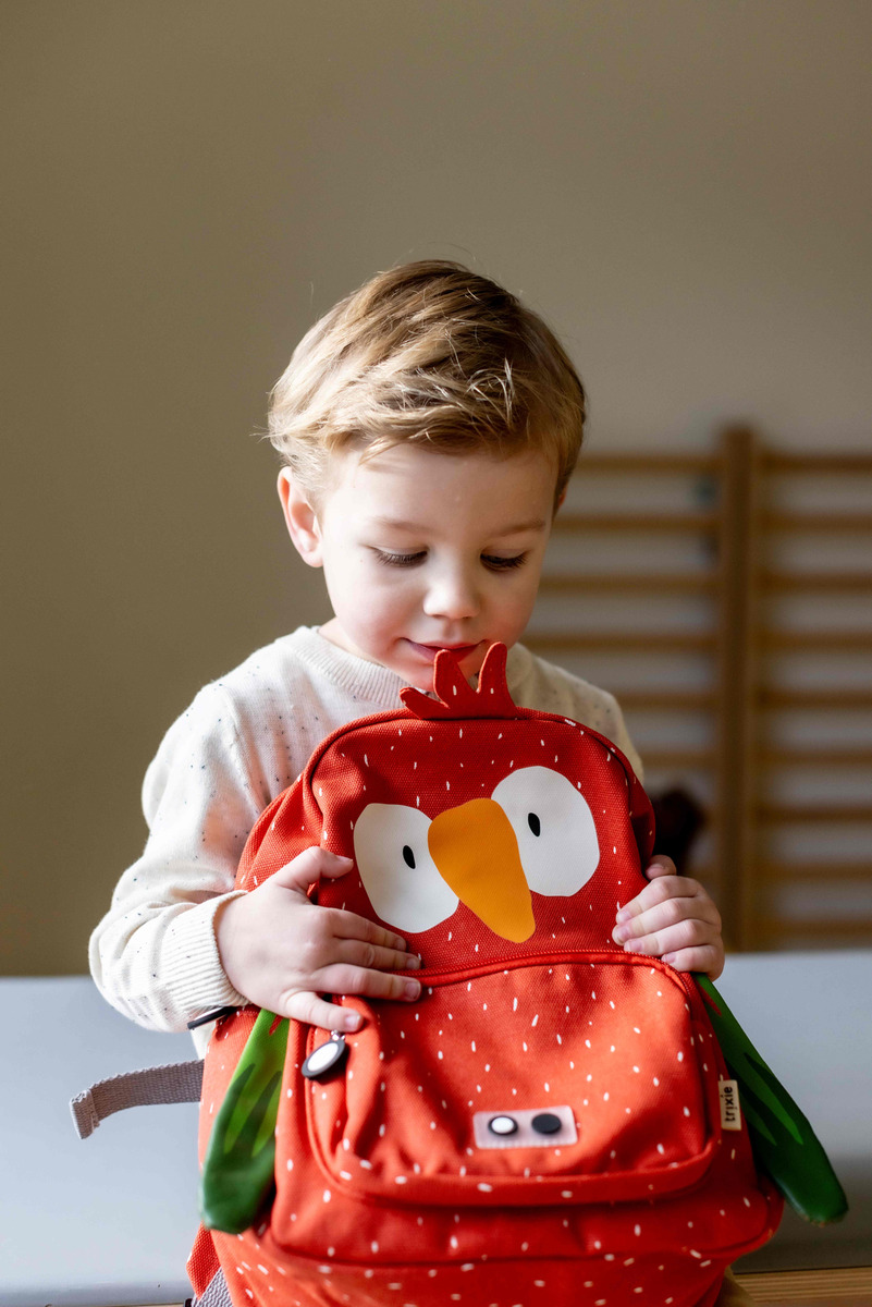 Mochila Infantil Trixie Animales Merienda Cuadernos Trex