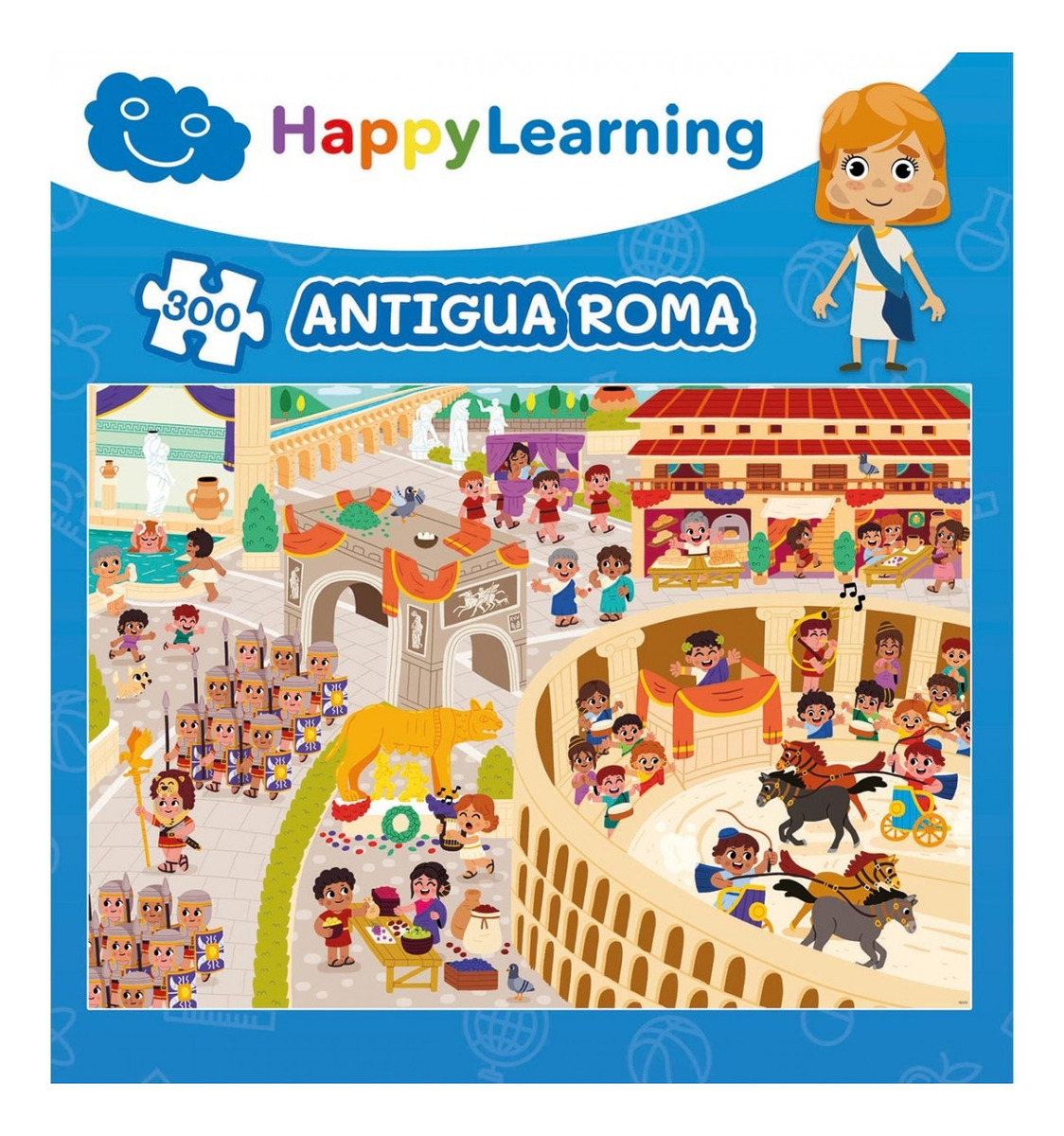 Puzzle Infantil Antigua Roma Diversion 300pcs Educa Trex