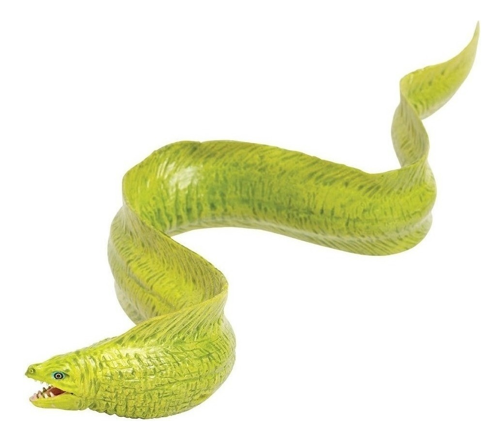 Figura Safari Anguila Moray Juguete Didactico Niño Animal