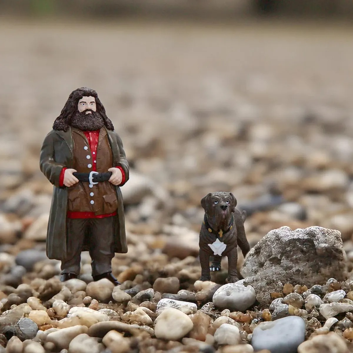 Figura Juguete Schleich Hagrid Y Fand Trex