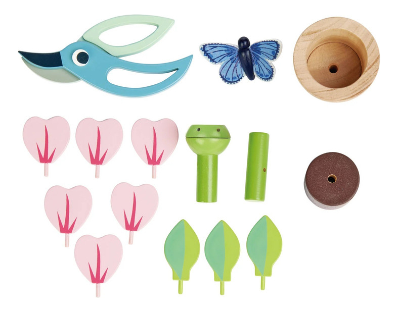 Juego Memoria Memory Tender Leaf Madera 20 Piezas Didactico