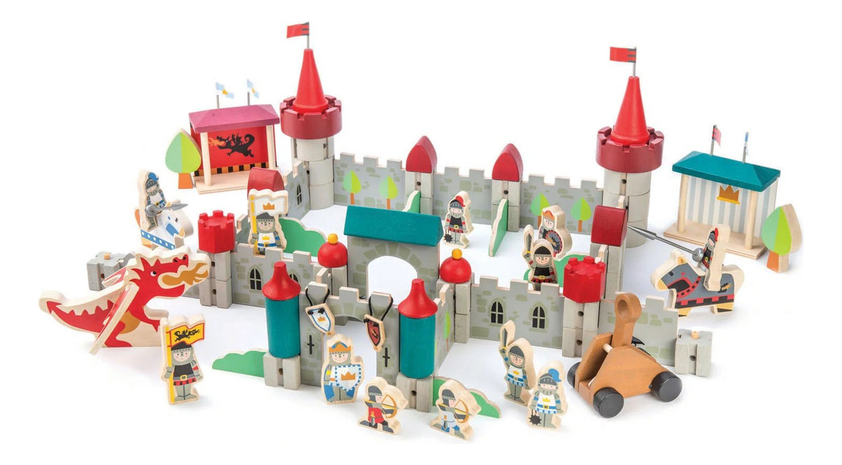 Castillo Madera Tender Leaf Aventuras Juguetes Infantil Tx