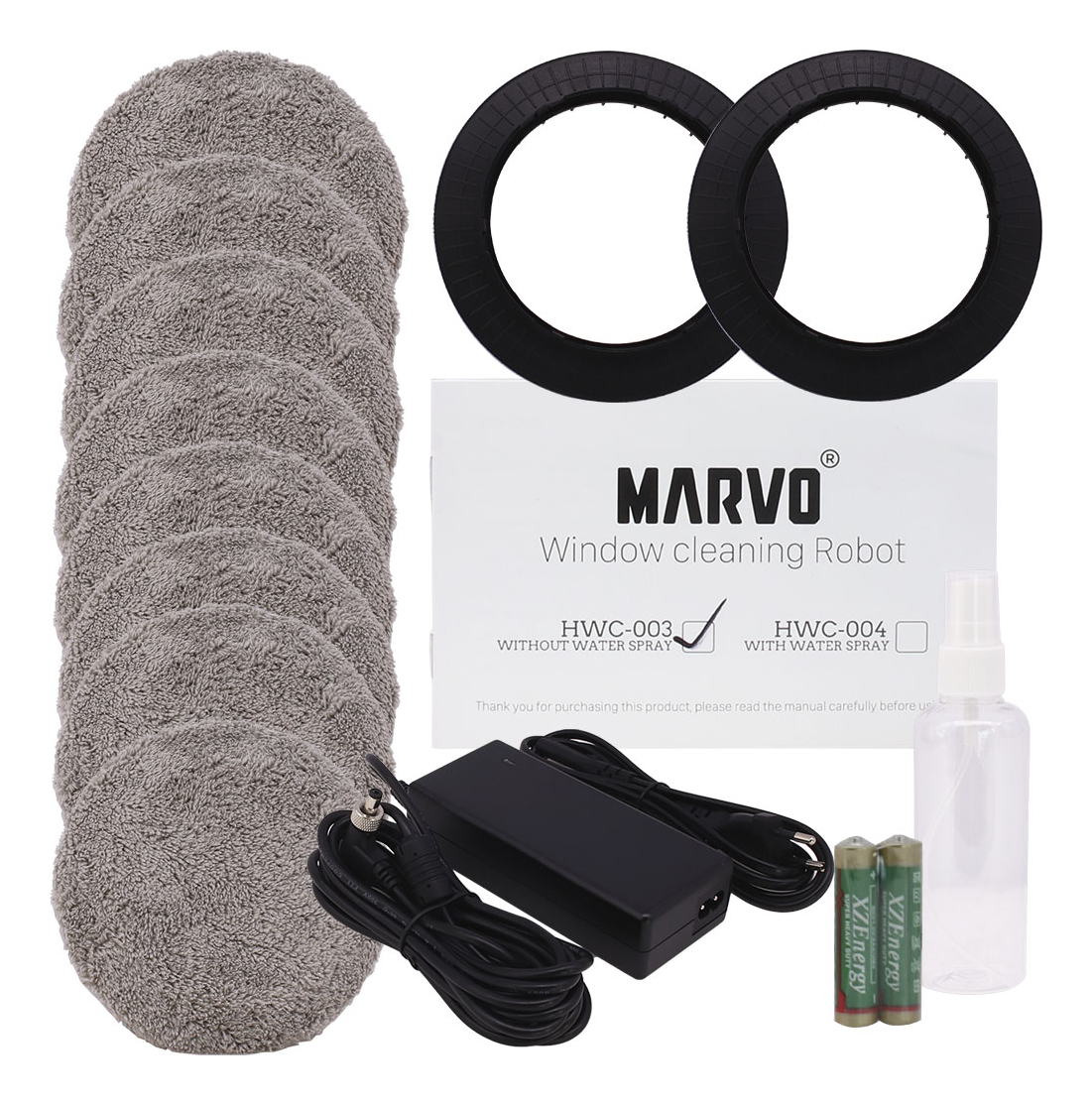 Robot Limpiavidrios Automático Marvo Hwc-003 Remoto Trex