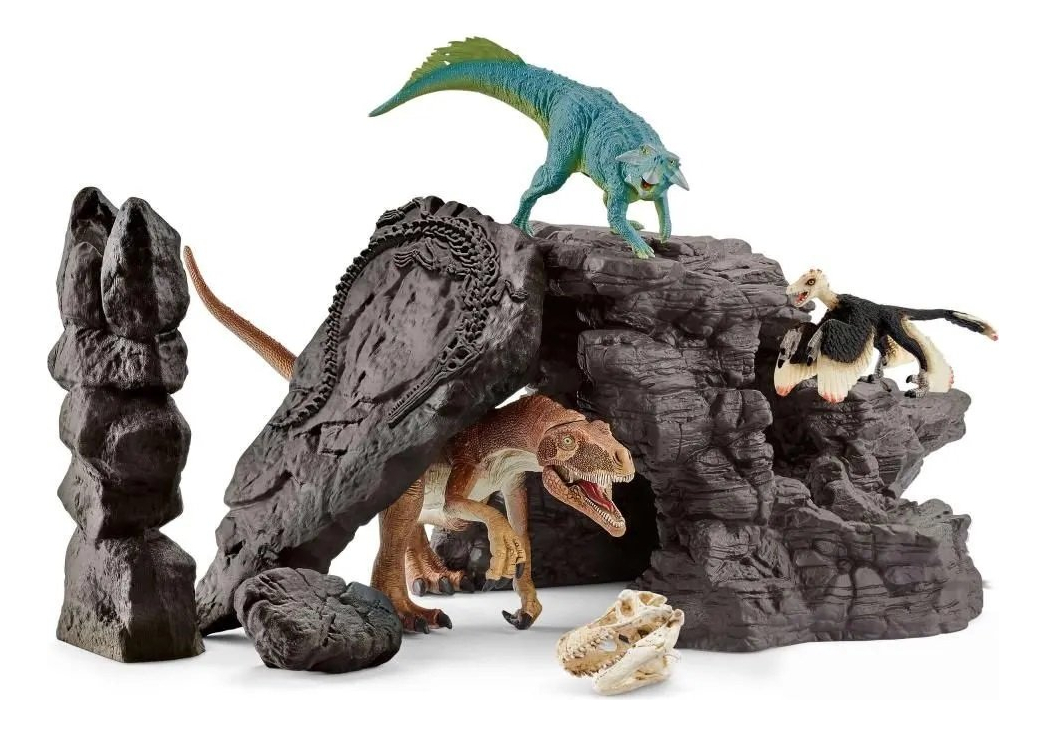 Set Dinosaurios Schleich Juguete Niño Diversion Calidad Trex