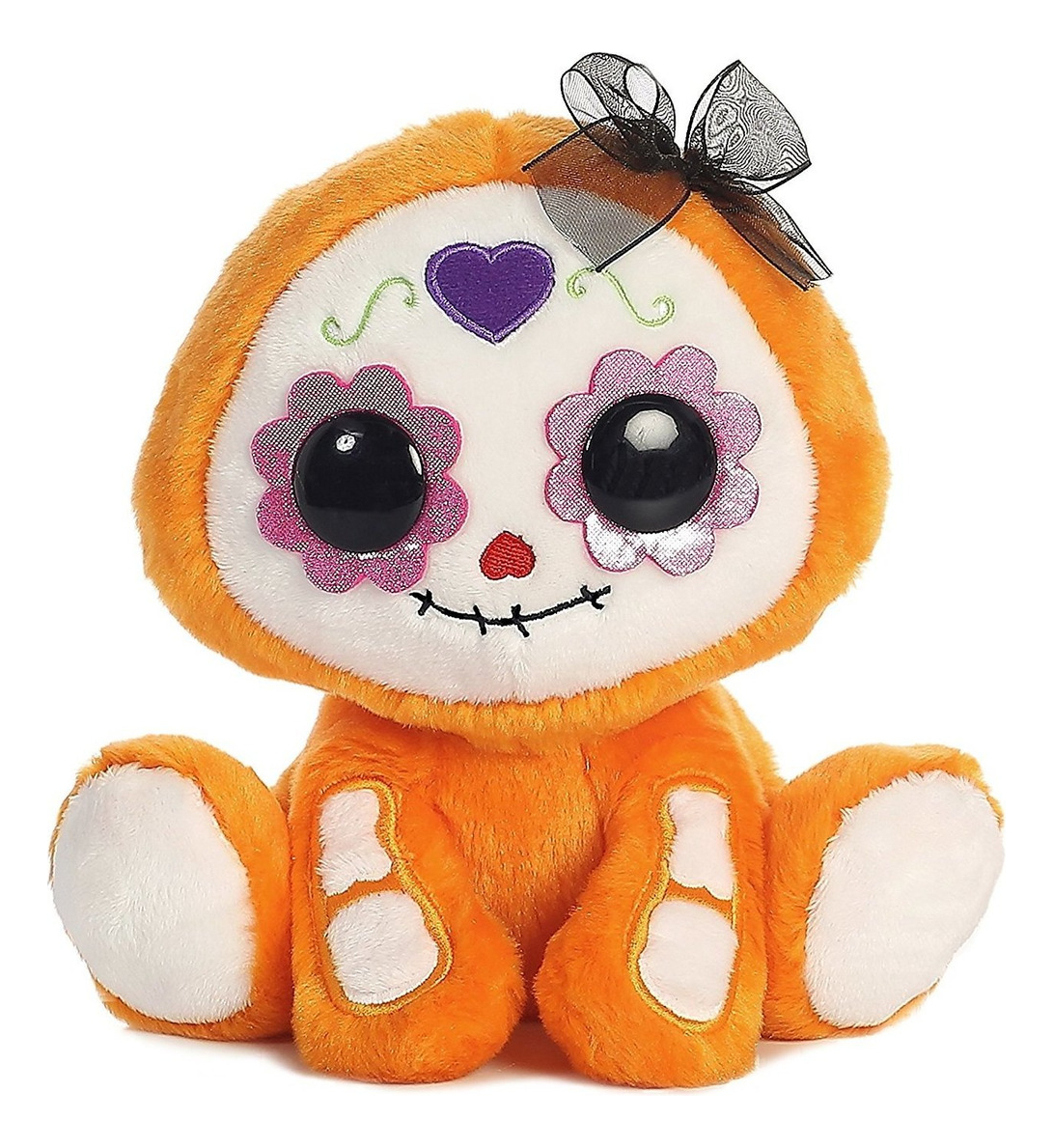 Dotd Naranja Peluche Aurora Suave Felpa Tierno Calidad Trex