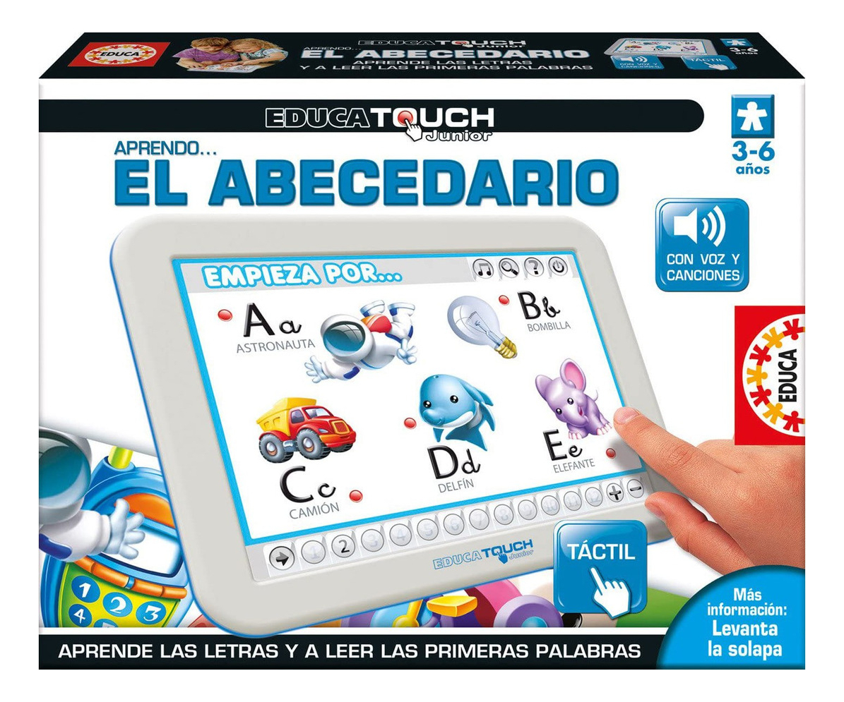 Puzzle Educa Touch Junior Abecedario Infantil Calidad Trex