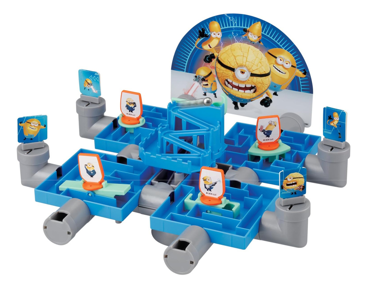 Minions Avl Maze Mission Laberinto Juego De Mesa Epoch Trex