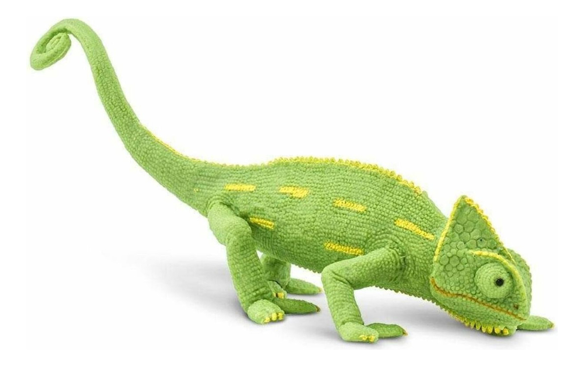 Camaleón Velada Bebé Safari Figura Muñeco Infantil Niño Tx