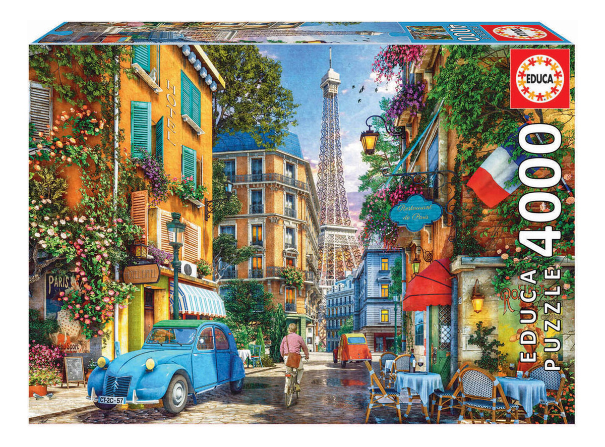 Puzzle Rompecabeza Educa Calles De Paris 4000 Piezas Trex