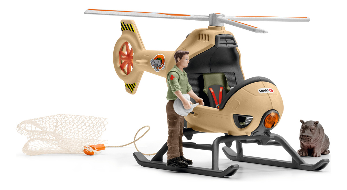 Figura Helicoptero Salvamento Animal +acc Wild Life Schleich