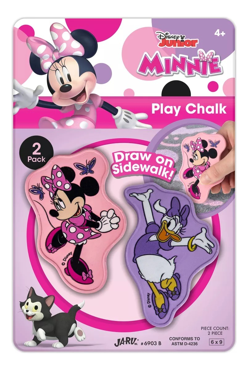 Set X2 Tizas P/ Piso Jaru Personajes De Disney Y Marvel Trex