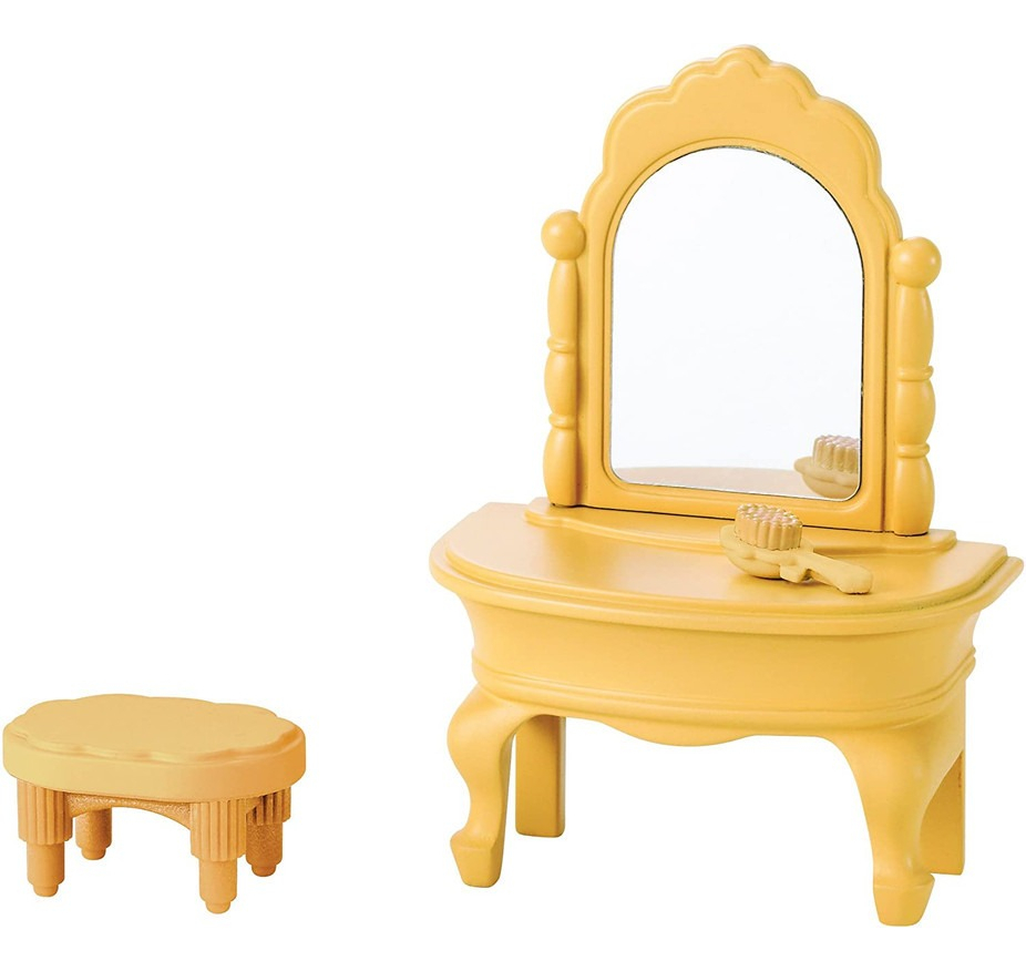 Sylvanian Families Set Tocador Silla Cepillo Juguete Niños