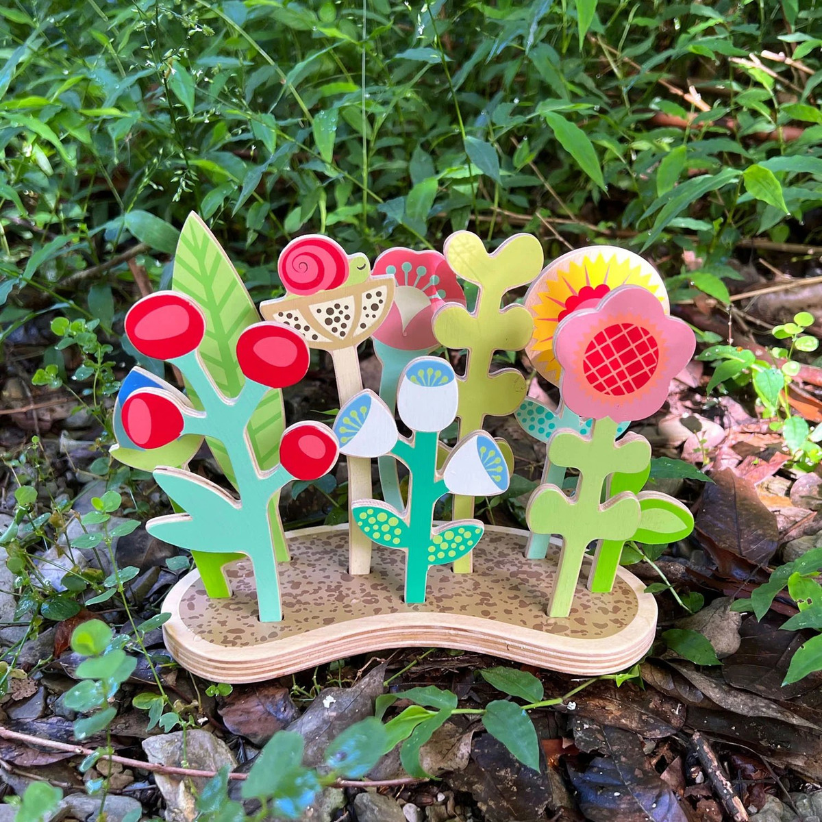 Set De Flores Encastre Infantil Tender Leaft Niños Trex