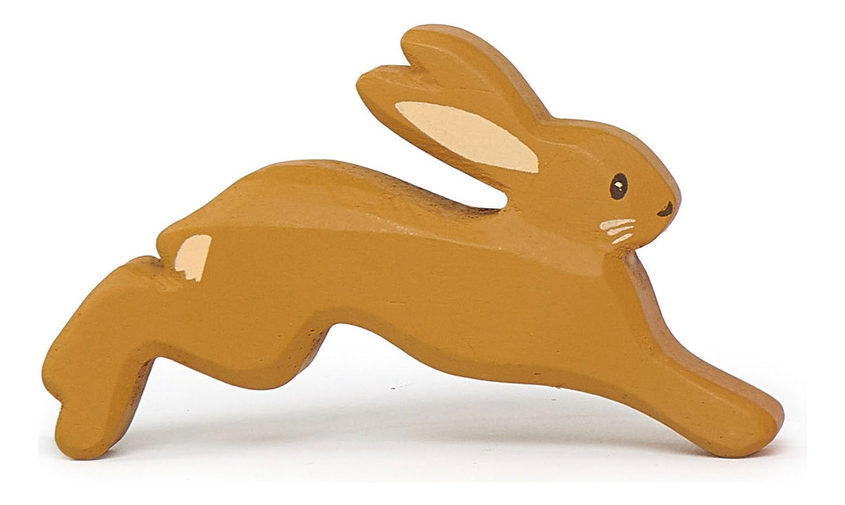 Tender Leaf Toys Liebre Juguete Madera Niños Infantil Trex