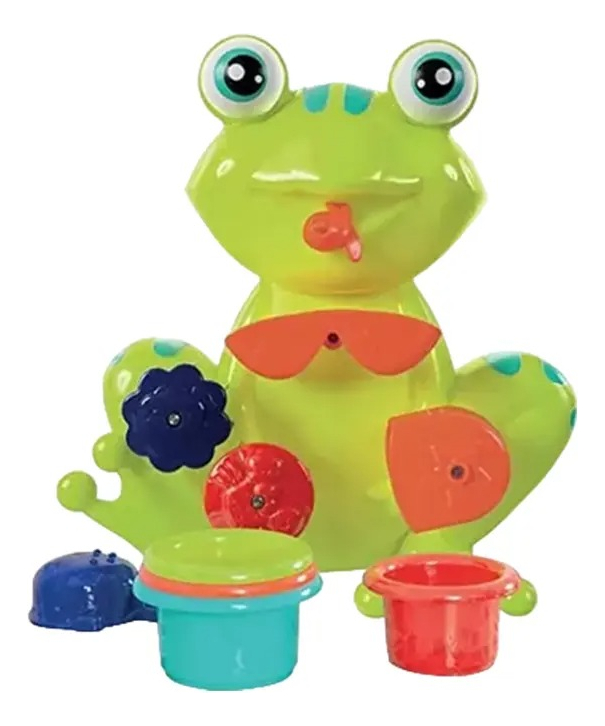 Juego Rana Para Baño Ludi Coffret Grenouille +10meses Trex