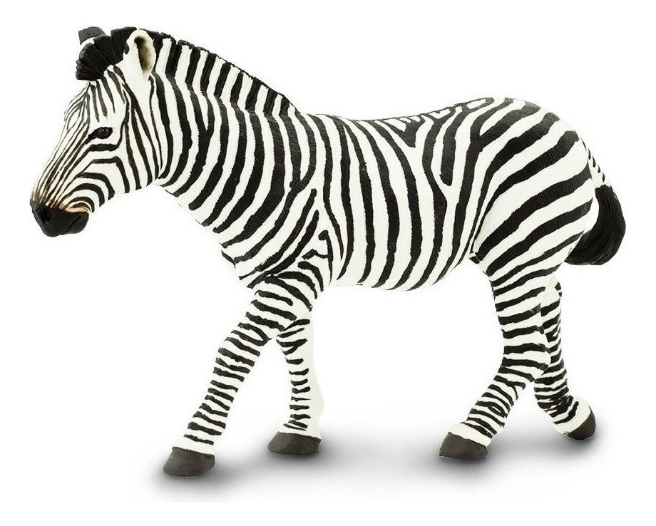Safari Zebra Selva Animal Salvaje Figura Cebra Coleccion Tx