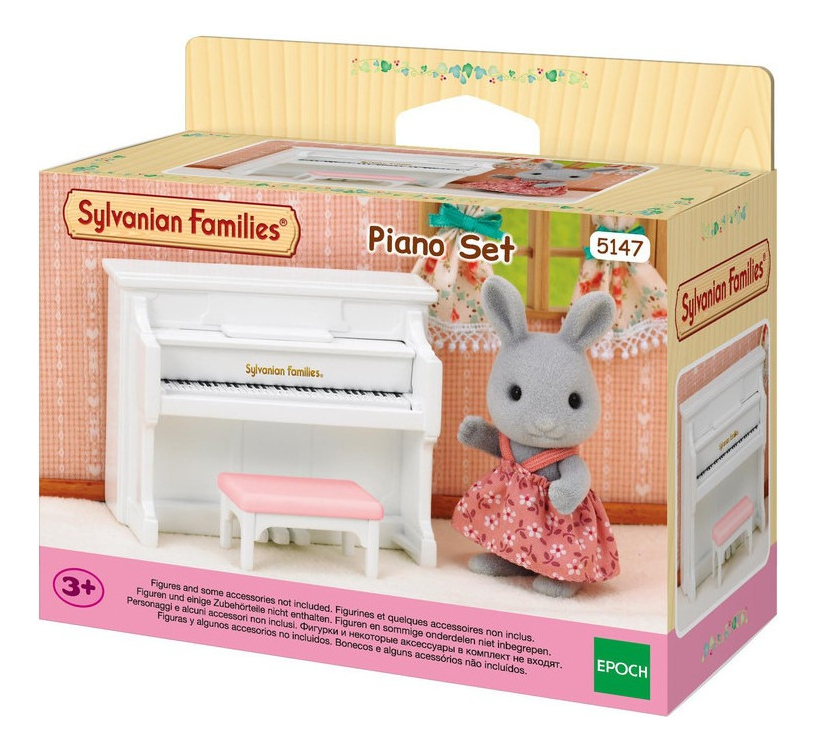 Sylvanian Families Set Piano Accesorio Juguete Niños Trex