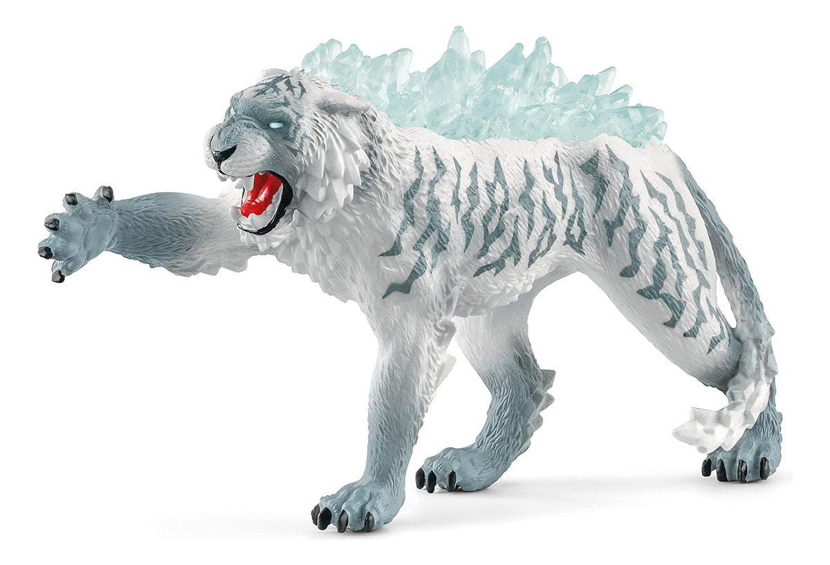Figura Tigre De Hielo Schleich Eldrador Garras Afiladas Trex