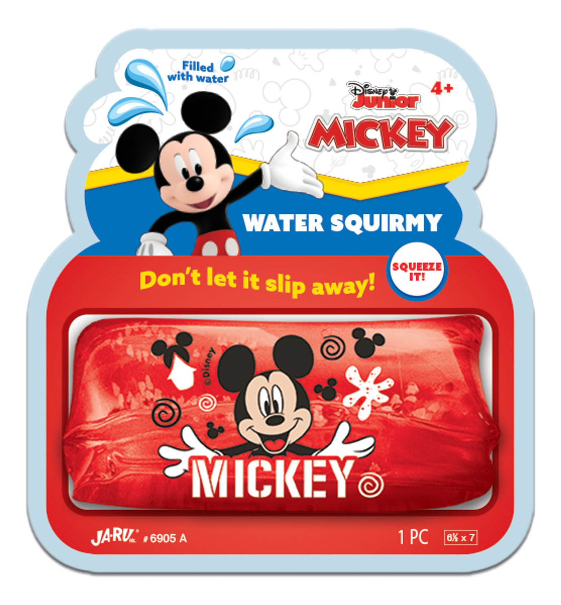 Squirmy Squishy Amansaloco Antiestres Jaru Disney Original