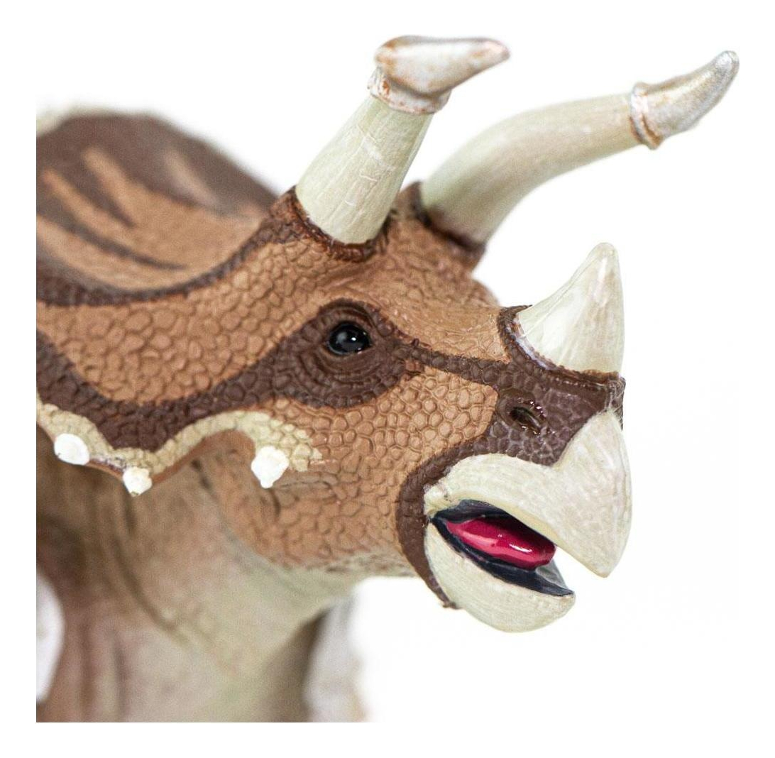 Triceratops Armored Dinosaurio Blindado Safari Muñeco Trex