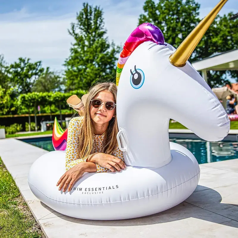 Unicornio Flotador Inflable Piscina Pileta Essential Xl Tx