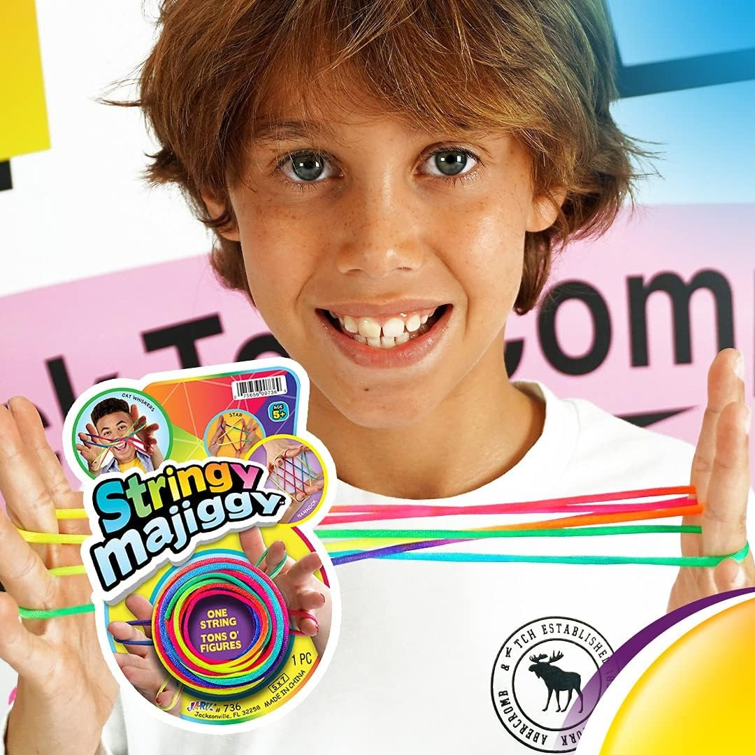 Juego Elasticos Trucos Forma Figuras Infantil Ja Ru Trex