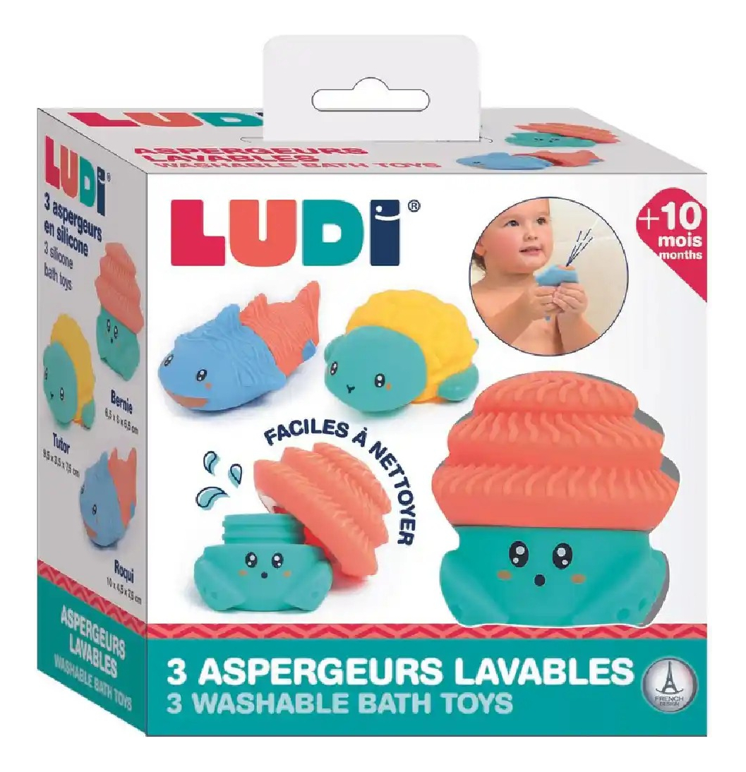 Juguete Baño Rociadores Aguacopainas Ludi Animales Marinos