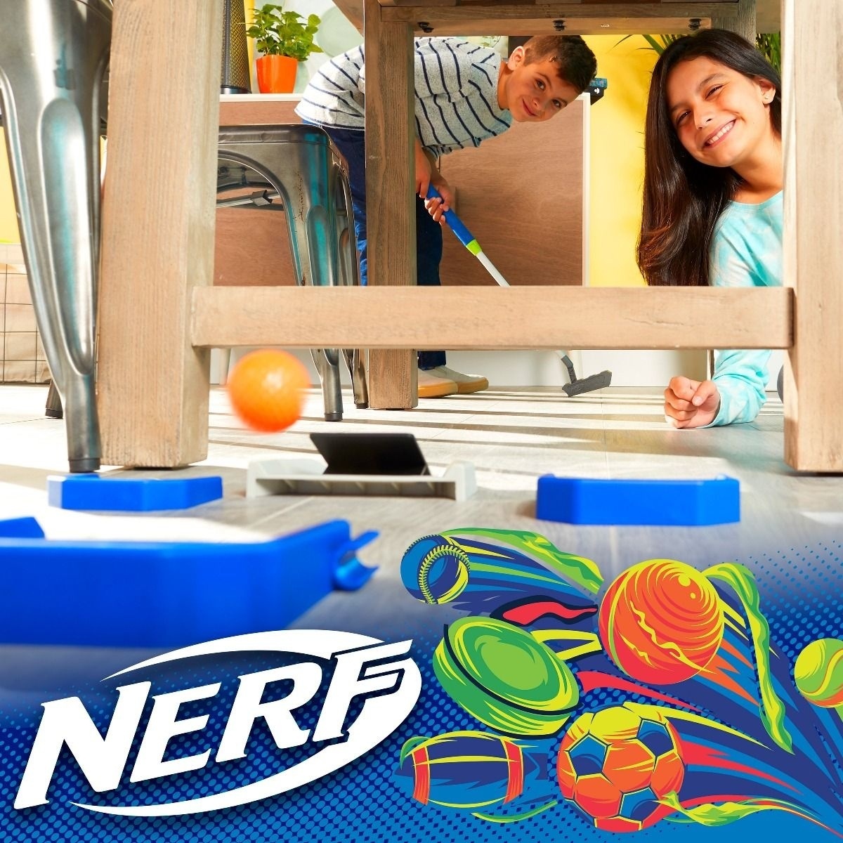 Nerf Palo De Golf + Pelotas + Accesorios Franklin Trex