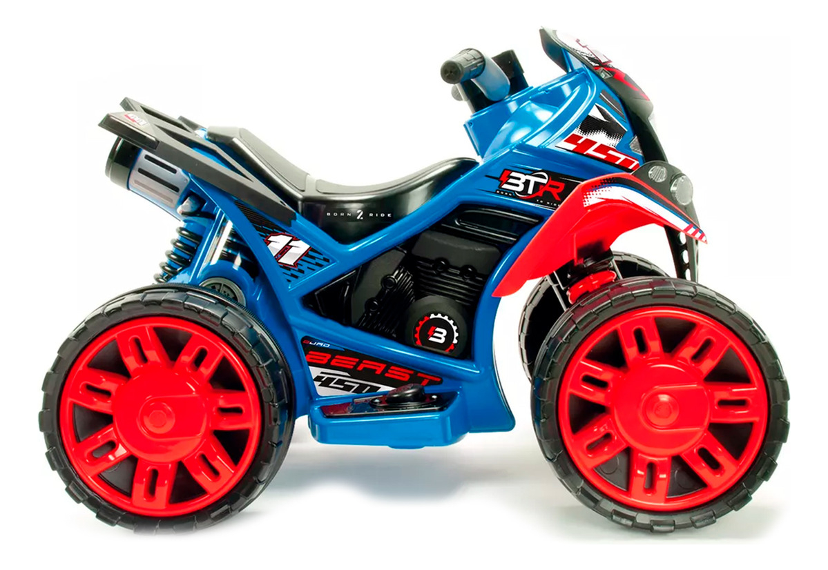 Cuatriciclo Cuatri A Bateria Btr Quad Injusa Infantil Trex