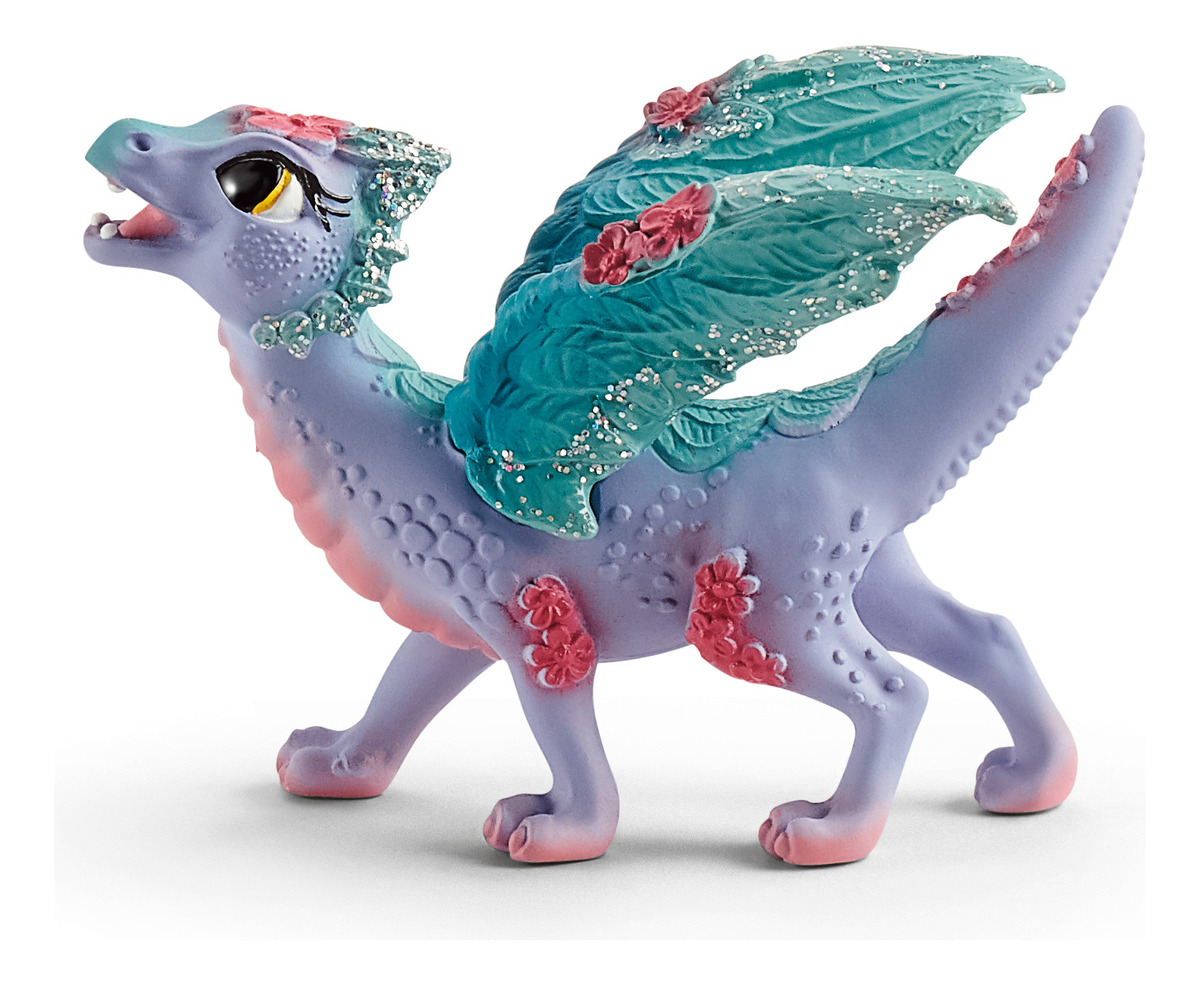 Figura Dragon + Bebe De Flores Bayala Horse Club Schleich