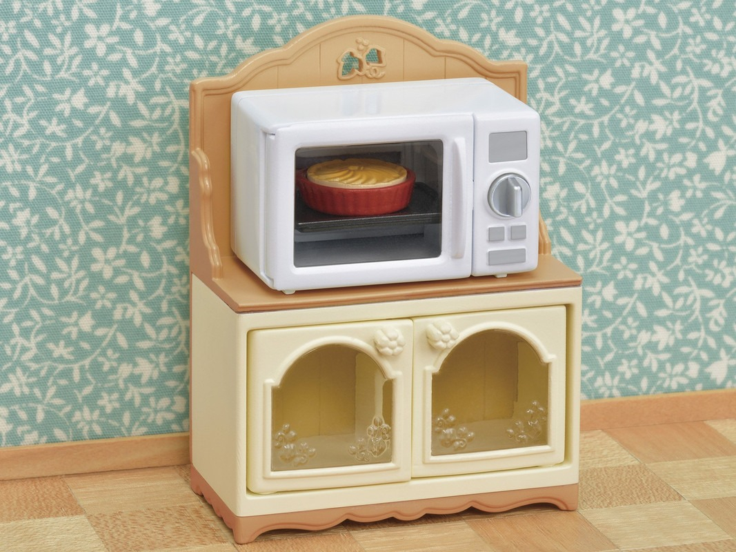 Sylvanian Families Mueble Microondas Accesorio Juguete Niños