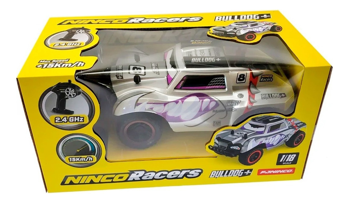 Auto Control Remoto Ninco Racers Bulldog Monster Trunk Trex