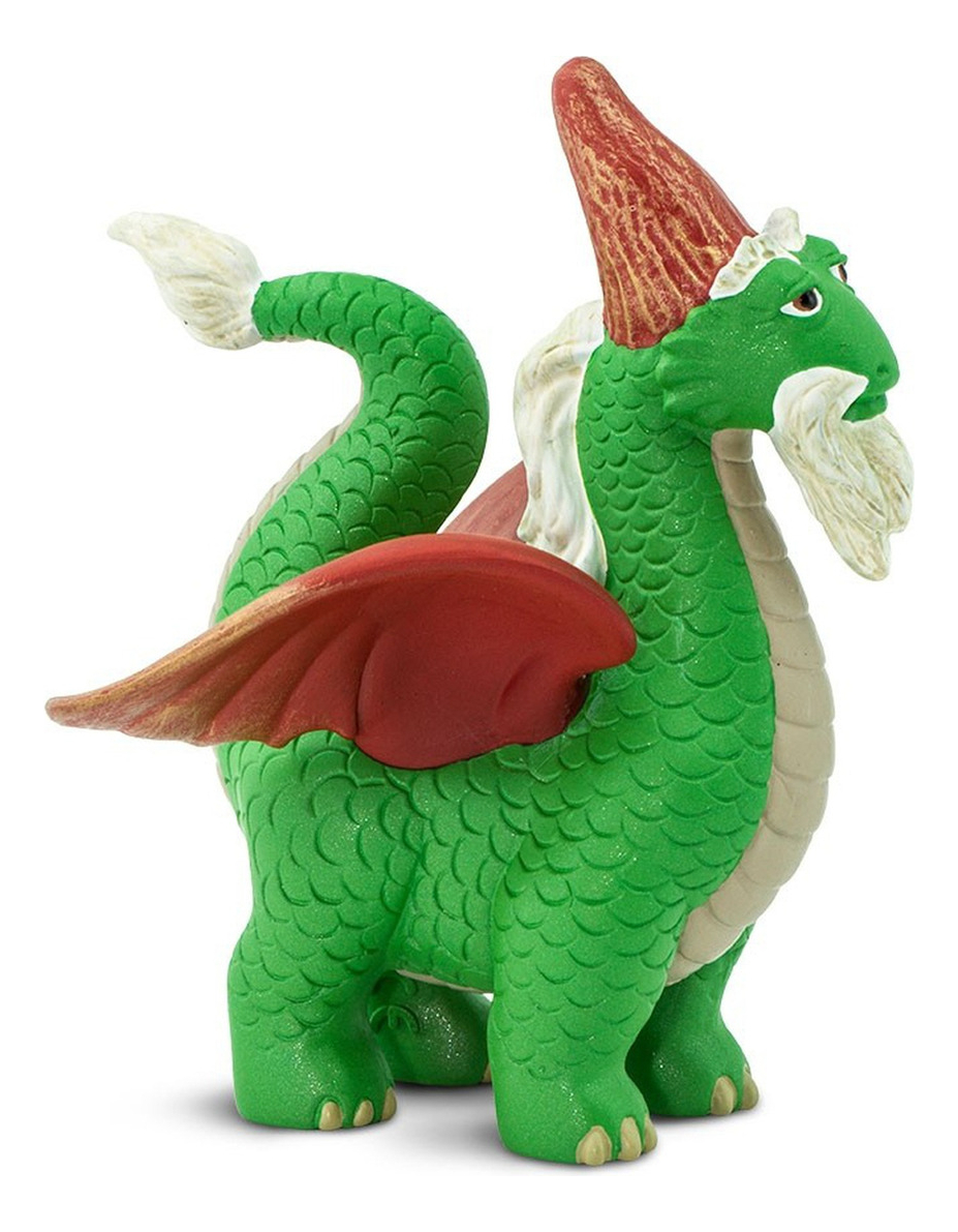 Dragon Gnomo Navidad Figura Safari Mitologico Niño Trex