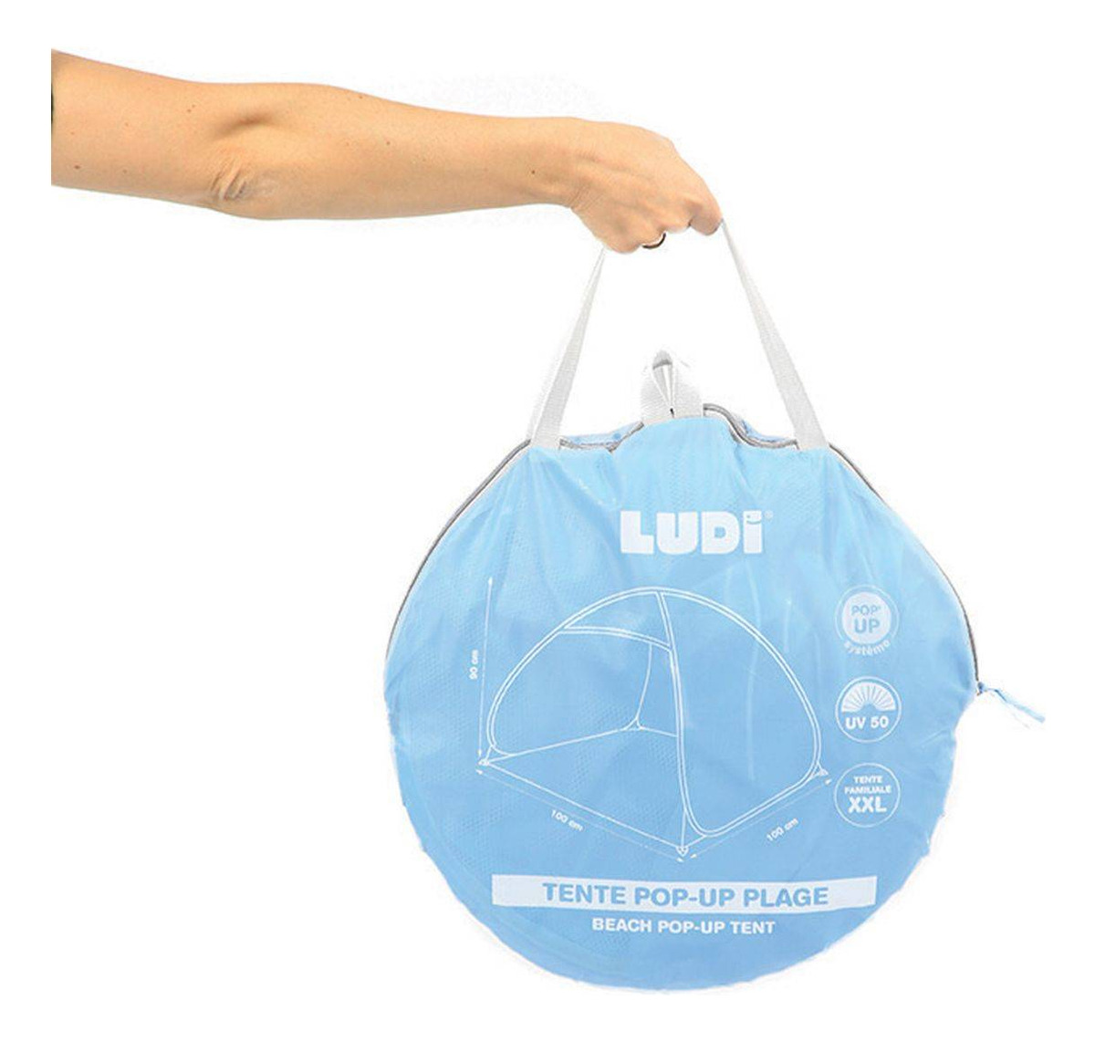 Carpa Cortaviento Infantil Bebe Playa Jardin Ludi Trex