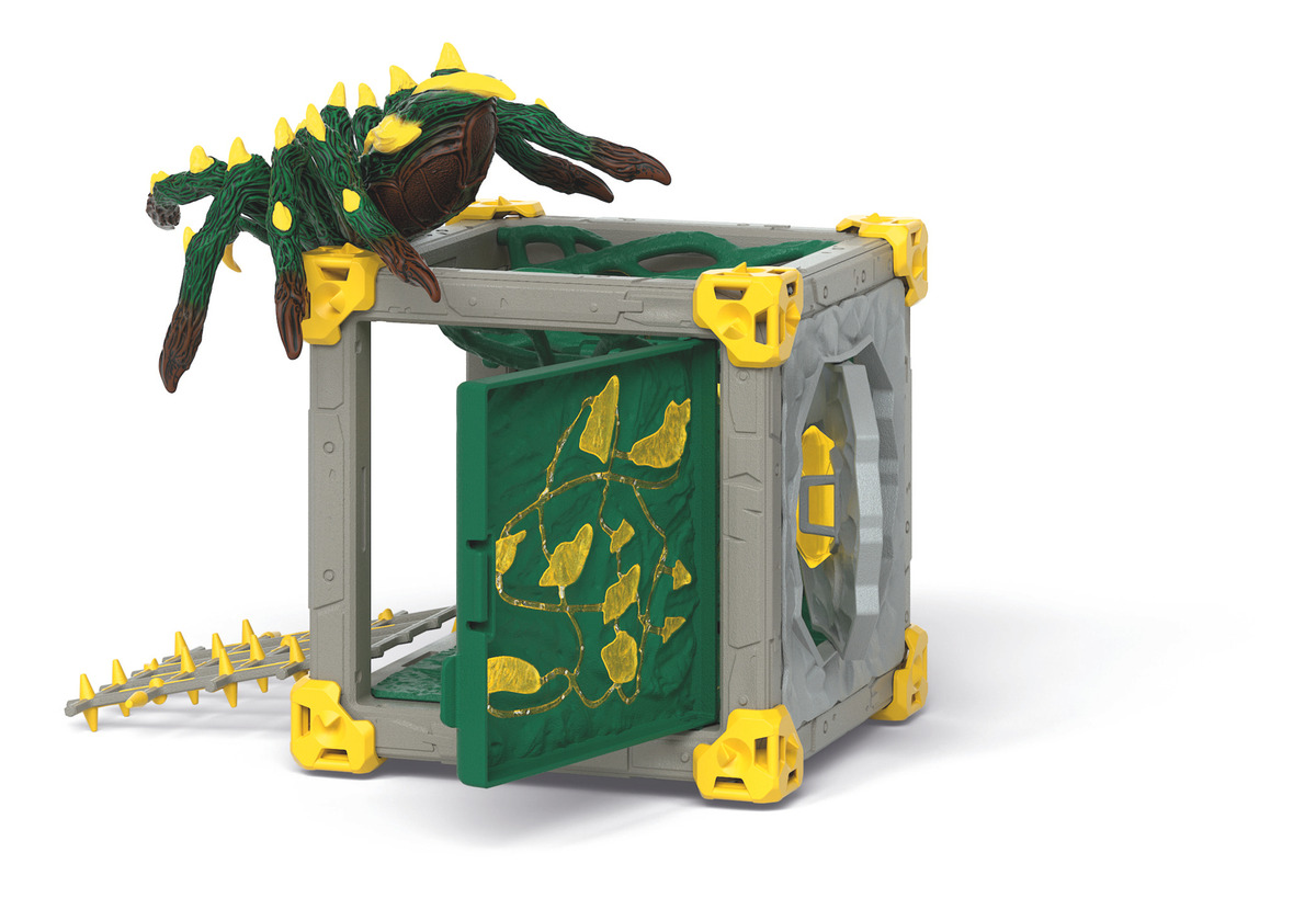 Set Figuras Jaula Monstruo Tarantula Selva Eldrador Schleich