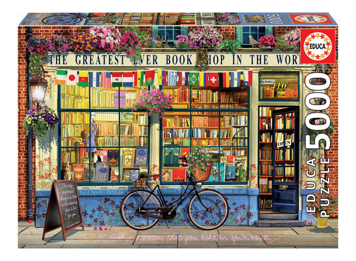 Puzzle Educa 5000 Piezas La Mejor Librería Del Mundo Trex