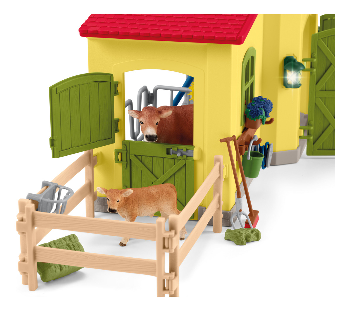 Establo Granero Animales Accesorios Farm World Schleich Tx