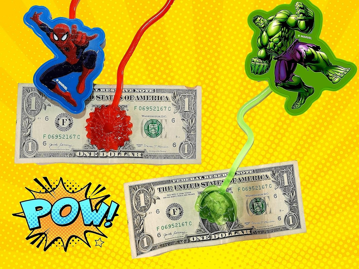 Telaraña Manito Pegajosa Juguete Marvel Avengers Ja Ru Trex