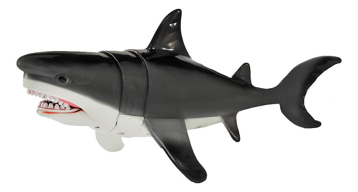 Figura Tiburon Blanco Mordedor Mandíbula Safari Niño Trex