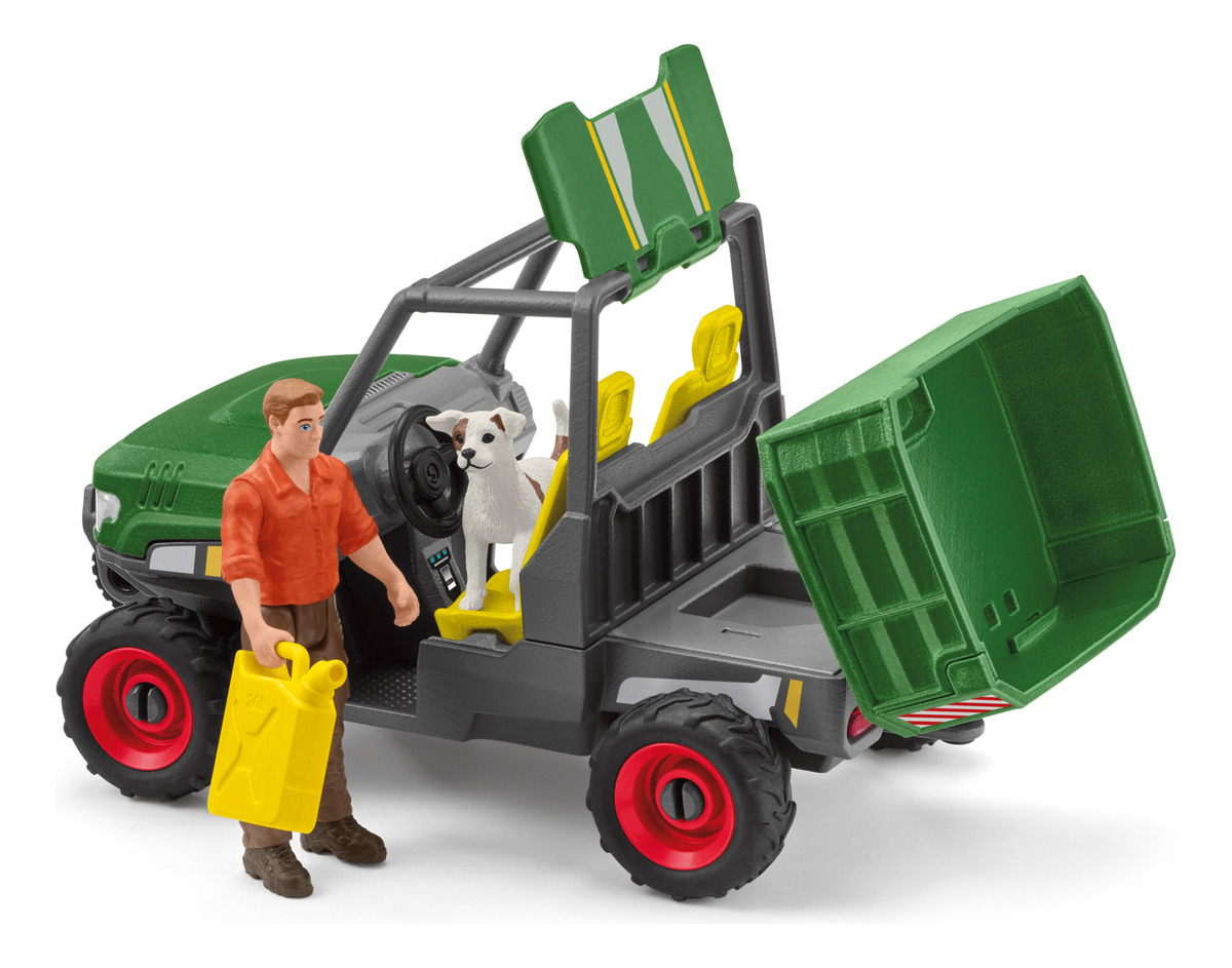 Set Granjero Con Camioneta Y Accesorios Schleich Niños Trex