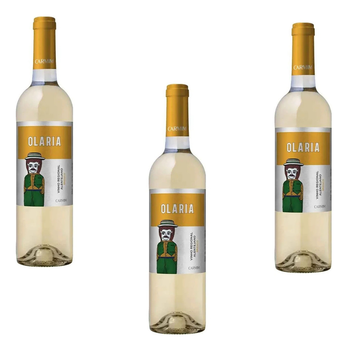 X3 Vino Blanco Olaria Botella 750 Ml Importado Calidad Trex