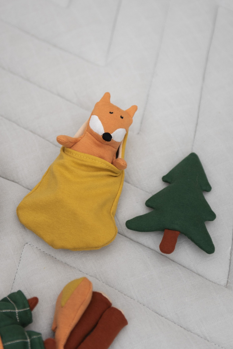 Marionetas Mundo Peluches Camping Talle L Acampada T-rex