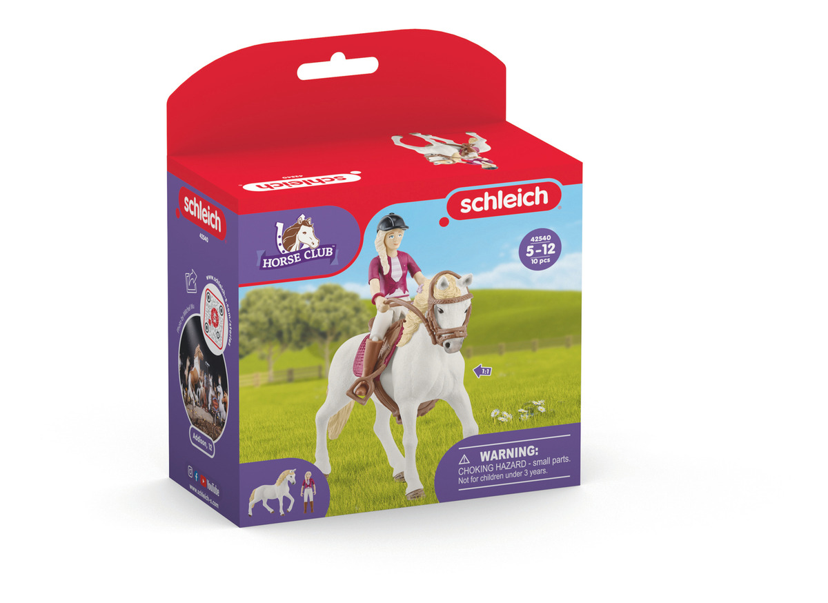 Set Figuras Horse Club Sofia & Blossom Caballos Schleich Tx