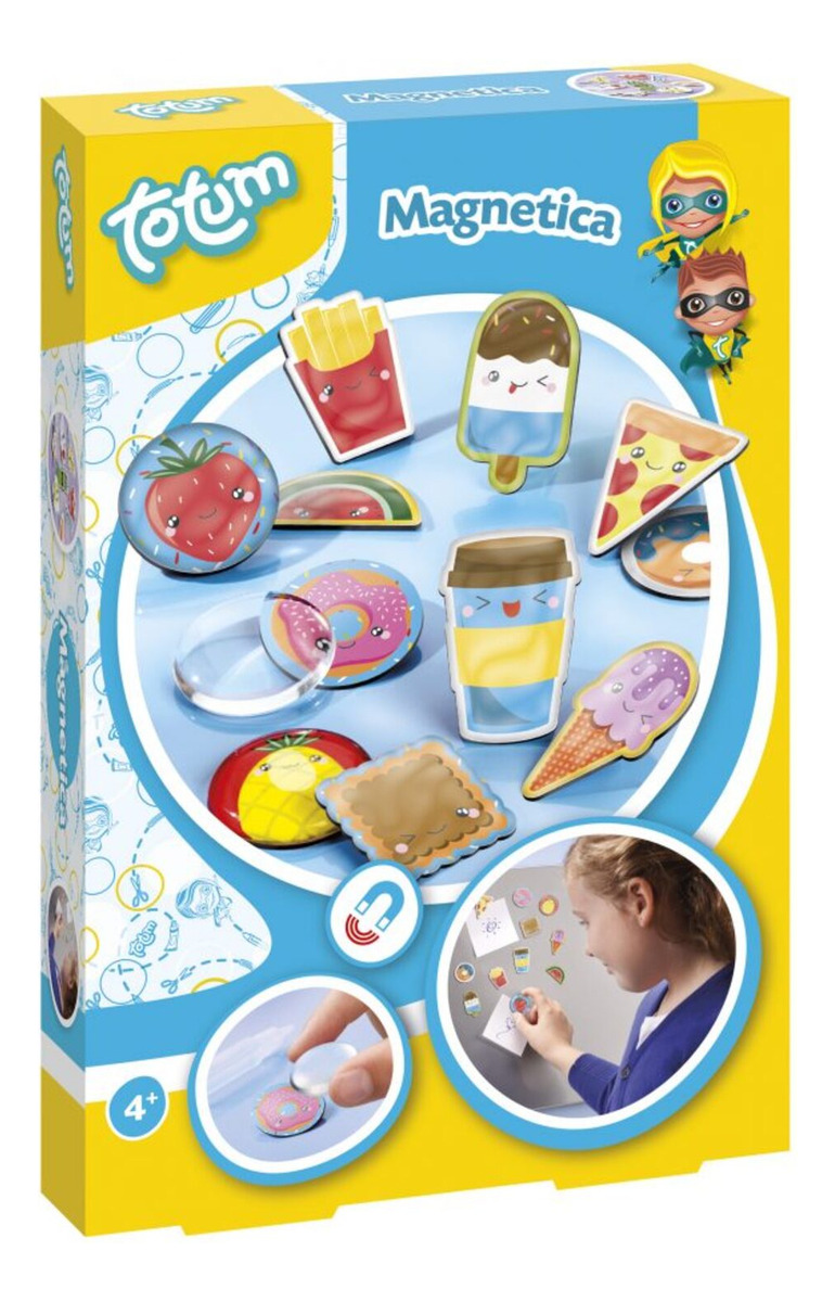 Totum Manualidades Set Crear Imanes Heladera Juguete Trex
